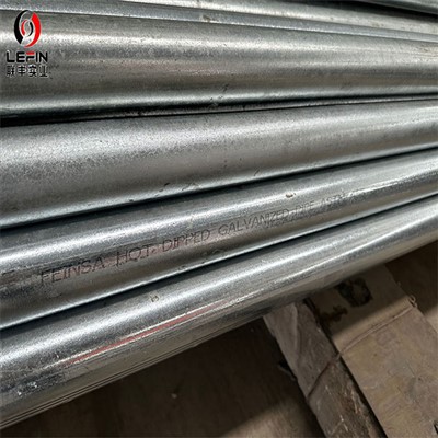 ASTM A53 pocinkana jeklena cev